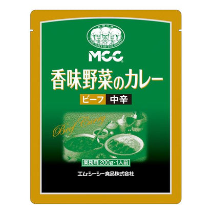 MCC食品 調理包 咖哩 商務用 香味蔬菜咖哩 中辣 200g