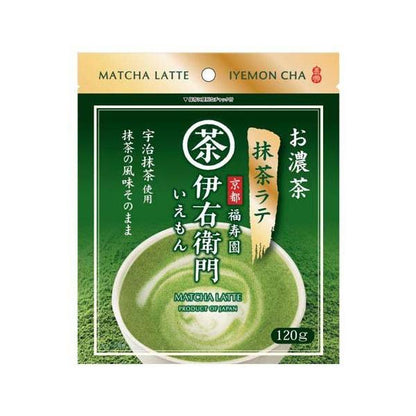 ujinotsuyu 宇治之露製茶 伊右衛門 濃茶 抹茶拿鐵 1 袋 (120g)
