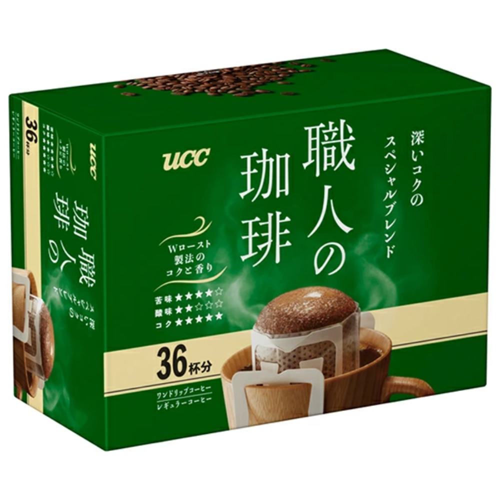 UCC 上島咖啡 咖啡 濾掛式 職人咖啡 濾掛式咖啡系列 16/36/40杯份 (濃郁 / 溫和 / 特調)