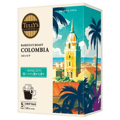 TULLY'S COFFEE 塔利咖啡 咖啡 濾掛式 單包裝手沖濾掛咖啡系列 1盒5包入