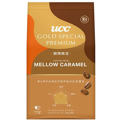 UCC 上島咖啡店 GOLD SPECIAL PREMIUM 焦糖香氣（咖啡豆/咖啡粉） 1袋（140克）