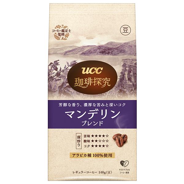 UCC上島咖啡 咖啡探索 咖啡豆 (哥倫比亞特調/曼特寧特調)  1袋 (140g)