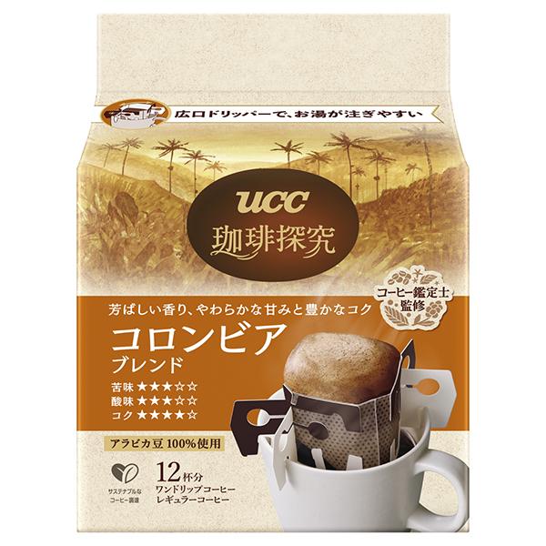 UCC 上島咖啡店 咖啡探索 濾掛咖啡 (哥倫比亞特調/摩卡特調)  1 袋 ( 12 杯入)