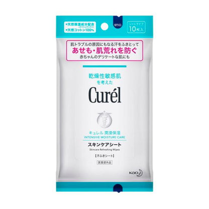 花王 Curel珂潤 潤膚紙巾 10片裝
