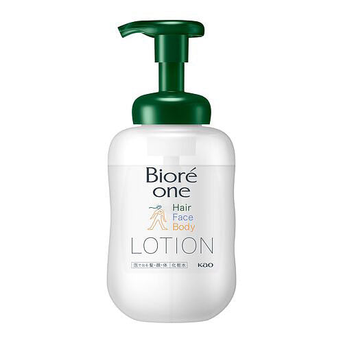 Biore 蜜妮 one 泡泡化妝水 多效合一頭髮 臉 顔・身體化妝水 500ml 補充包 700ml
