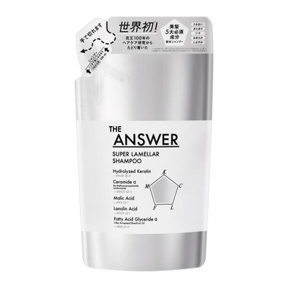 Kao 花王 THE ANSWER 無矽靈 洗髮精 (400ml / 補充裝 320ml)