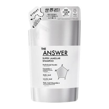 Kao 花王 THE ANSWER 無矽靈 洗髮精 (400ml / 補充裝 320ml)