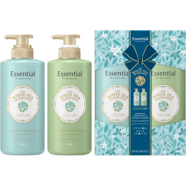 ‎Essential 逸萱秀 Premium Barrier 洗髮精和護髮乳套裝 絲滑柔順 各 450 毫升
