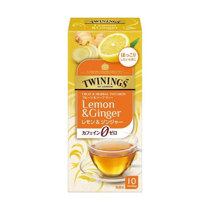 片岡物產 Twinings唐寧 檸檬薑茶 茶包 1盒(10包)