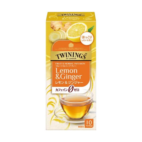 片岡物產 Twinings唐寧 檸檬薑茶 茶包 1盒(10包)
