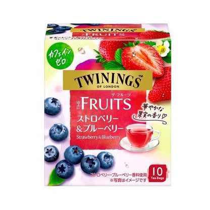 Kataoka 片岡物產 果茶 Twinings 唐寧 草莓與藍莓果茶 10包