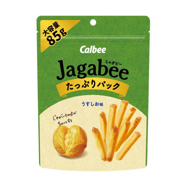 Calbee Jagabee 大包裝 ( 淡鹽味 / 奶油醬油味 ) 大容量85g