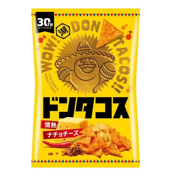 Koikeya 湖池屋 零食 餅乾 Don Tacos 塔可餅乾（熱情起司/絕品辣味塔可）60g