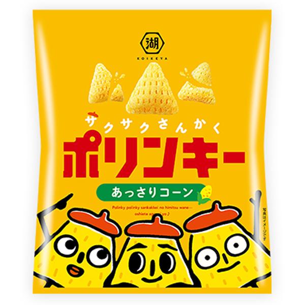 Koikeya 湖池屋 零食 餅乾 Porinki 玉米脆餅（明太子/清爽玉米）55g