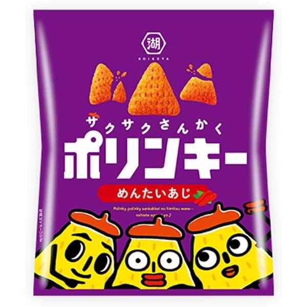 Koikeya 湖池屋 零食 餅乾 Porinki 玉米脆餅（明太子/清爽玉米）55g
