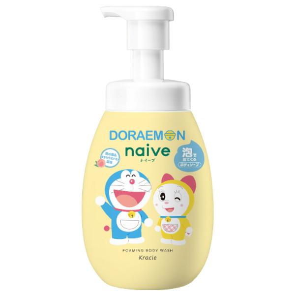 Naive 泡沫沐浴露（夏日哆啦A夢 / 哆啦A夢）瓶裝 600mL / 補充包 480mL
