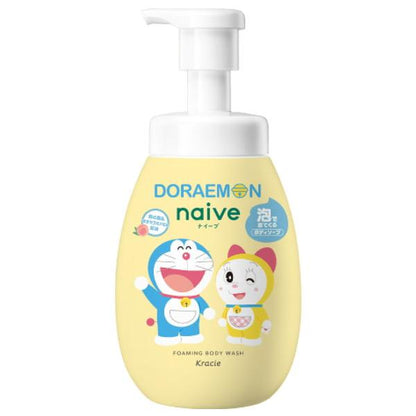 Naive 泡沫沐浴露（夏日哆啦A夢 / 哆啦A夢）瓶裝 600mL / 補充包 480mL
