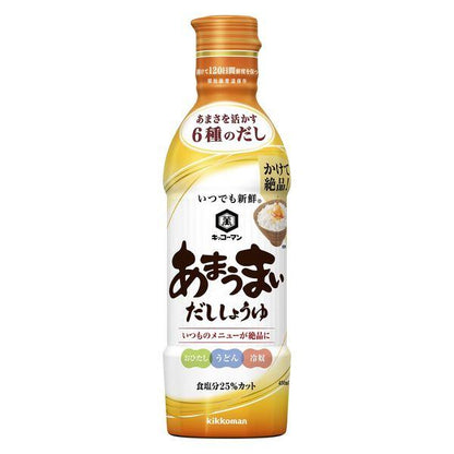 龜甲萬 始終新鮮鮮甜醬油 450mL 1瓶