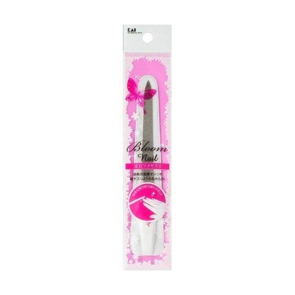 KAI 貝印 指甲 美甲工具 銼刀 Bloom Nail 人造寶石指甲銼刀