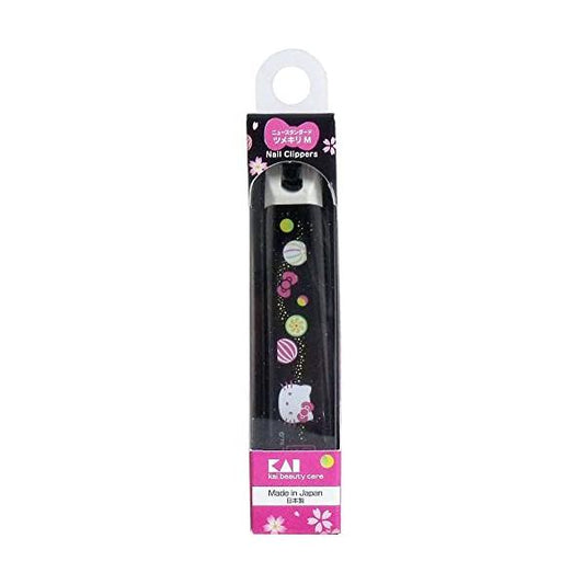 KAI 貝印 指甲 美甲工具 指甲刀  Hello Kitty 和風指甲剪 M尺寸