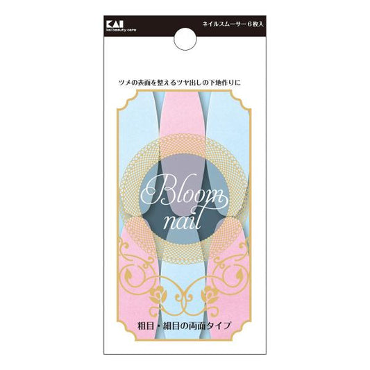 KAI 貝印 指甲 美甲工具 拋光 指甲拋光片 6入