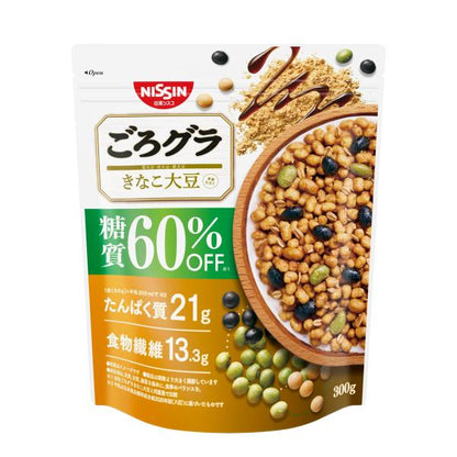 Nissin Cisco 日清 粽合穀物麥片  醣值減少 60%（黃豆粉 300 克/巧克力堅果 300 克）