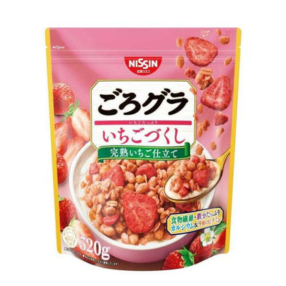Nissin Cisco 日清 水果粽合穀物麥片 (草莓口味 320g / 地瓜口味 280g)