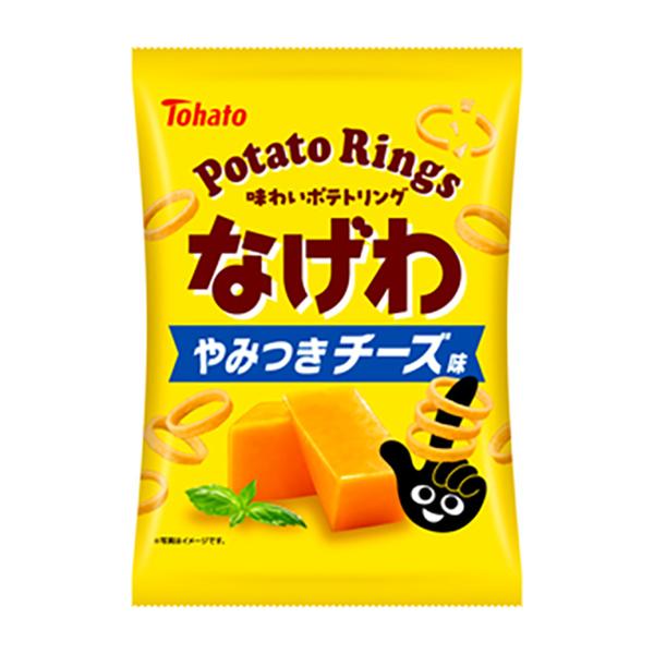 Tohato 東鳩 Nagewa 手指圈圈餅乾 (美味鹽奶油口味 18g / 上癮起司口味 57g)