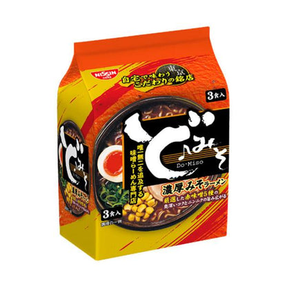 Nissin 日清 食品 泡麵 Do Miso名店監製 味噌拉麵 1包/3食裝