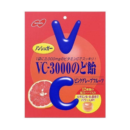 Nobel 諾貝爾 VC-3000 喉糖 粉紅葡萄柚口味 90g