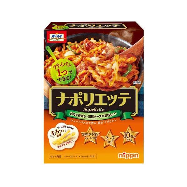 Nippun 日粉 食品 通心麵 Oh My Napoliette通心面+底醬 1個/260g