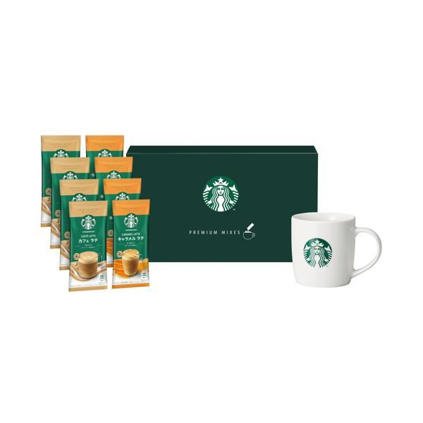 Starbucks 咖啡 星巴克 豪華咖啡禮盒 1盒 (2種風味咖啡x各4包+馬克杯1個)