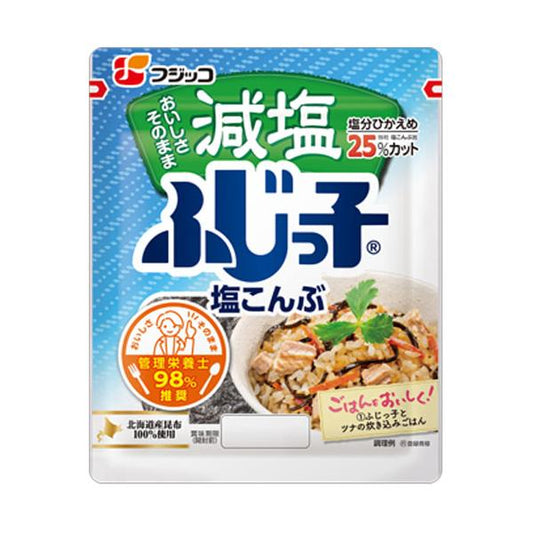 FUJICCO 食品 鹽昆布 100%北海道昆布 減鹽 鹽昆布 1個/27g