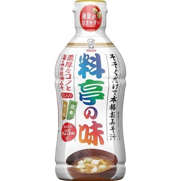 Marukome 丸米 液體味噌醬（貝高湯/紅味噌/料亭風味/料亭風味低鹽/鹽糀風味）430g