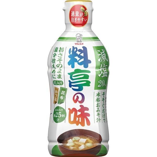 Marukome 丸米 液體味噌醬（貝高湯/紅味噌/料亭風味/料亭風味低鹽/鹽糀風味）430g