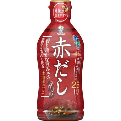 Marukome 丸米 液體味噌醬（貝高湯/紅味噌/料亭風味/料亭風味低鹽/鹽糀風味）430g