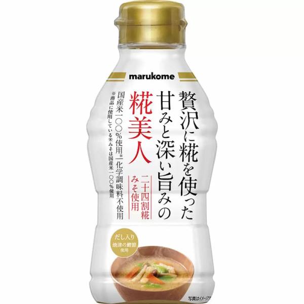 Marukome 丸米 液體味噌醬（貝高湯/紅味噌/料亭風味/料亭風味低鹽/鹽糀風味）430g