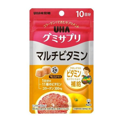 UHA味覺糖 UHA保健軟糖系列 維他命（10天份/14天份/30天份）