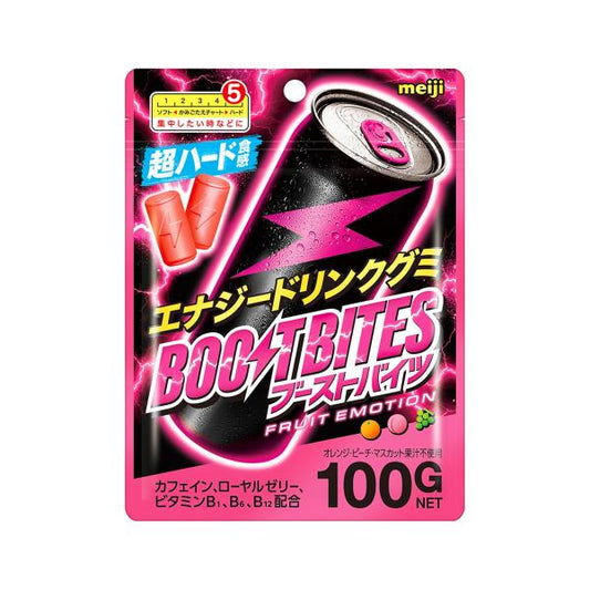 明治 Boost Bites 能量飲料軟糖 綜合水果 100g