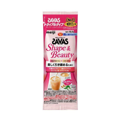 Meji 明治 飲料 高蛋白 Zabas Shape&Beauty 奶茶口味試用包 1包 (10.5g)