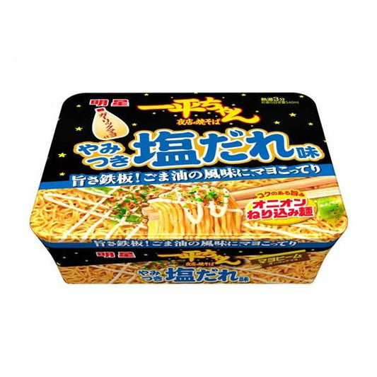 Myojo 明星 食品 泡麵 一平 夜店炒麵 醬香鹽味 130g