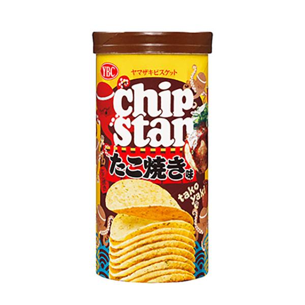 Yamazaki Biscuits 山崎餅乾 洋芋片 chip star（章魚燒風味/蒜香鮮蝦風味）45g