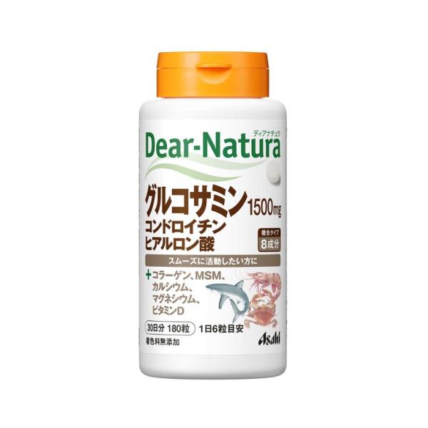 Asahi Dear Natura 葡萄糖胺軟骨素+玻尿酸 30天份 180顆