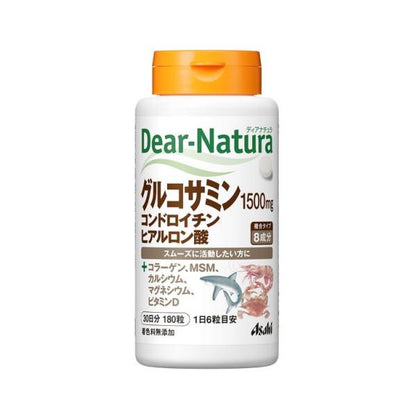 Asahi Dear Natura 葡萄糖胺軟骨素+玻尿酸 30天份 180顆