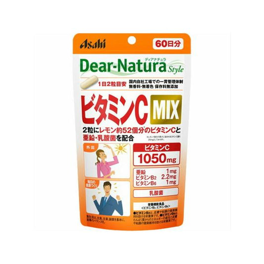Asahi Dear Natura 維生素C 綜合版 60天份 120顆