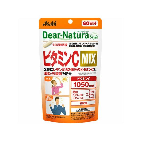 Asahi Dear Natura 維生素C 綜合版 60天份 120顆