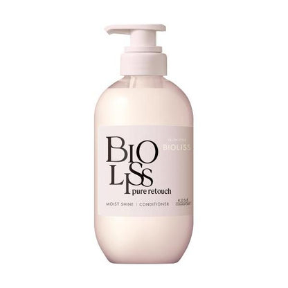 Kose高絲 Biolis Pure Retouch 蓬亂髮順直潤髮乳 480mL / 補充裝 340mL