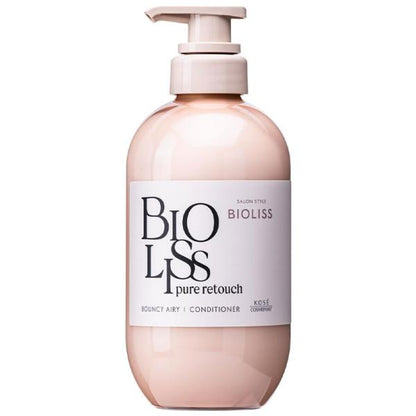 Kose高絲 Biolis Pure Retouch 扁塌髮順直護髮乳 480mL / 補充裝 340mL