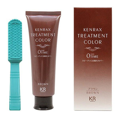InterCosme 美髮 護髮乳 KENRAX 染髮護髮乳 160g（棕色/黑色）