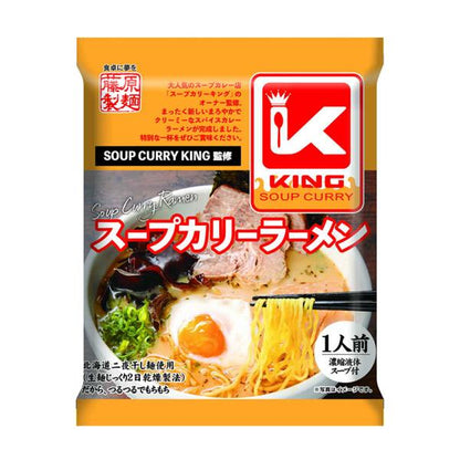 Fujiwara Seimen 藤原製麵 食品 泡麵 湯咖哩王監修 湯咖哩拉麵